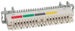 13310151100 LSA-Plus 2 connection strip 10DA with color code (discontinued item)