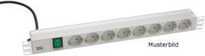 13353401 19" power strip 9-fach 16A / 3600W without switch