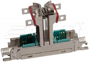 133S10015 GTP-line silber Verbindungsmodul Cat.6A AWG 22-24