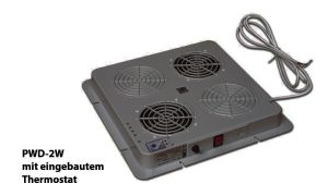 WN-0200-07-04-161 roof fan PWD-2W with eingebauten thermostat 380x380, RAL 9005