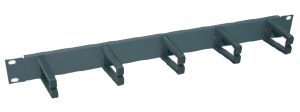 WNK-811-101 cable management panel with Buegeln 483x44x71, RAL 9005 (discontinued item)