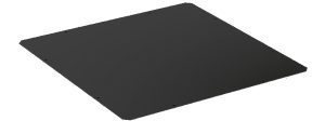 WZ-1718-38-01-161 blanking panel for base frame, roof frame and roof voll 380x380, RAL 9005