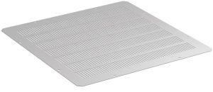 WZ-1718-39-01-011 perforated sheet for base frame, roof frame and roof 380x380, RAL 7035