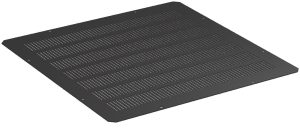 WZ-1718-39-01-161 perforated sheet for base frame, roof frame and roof 380x380, RAL 9005