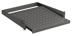 WZ-5841-14-04-161 equipment shelf II/2U for mounting an 2 mounting rails, 19"-mounting pull-out, 355 depth mm, 416x355, RAL 9005
