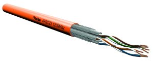 11384011orange e-fairline 4PSC23 1200MHZ S/FTP CAT.7 halogen-free ORANGE, CPR: B2ca