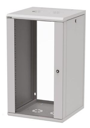 WZ-8180-30-05-011 Z-CUBE 19" - fully assembled enclosures 18U, RAL 7035 with removable side panels, 900x600x600mm W-ZCUBE6060-18S-011